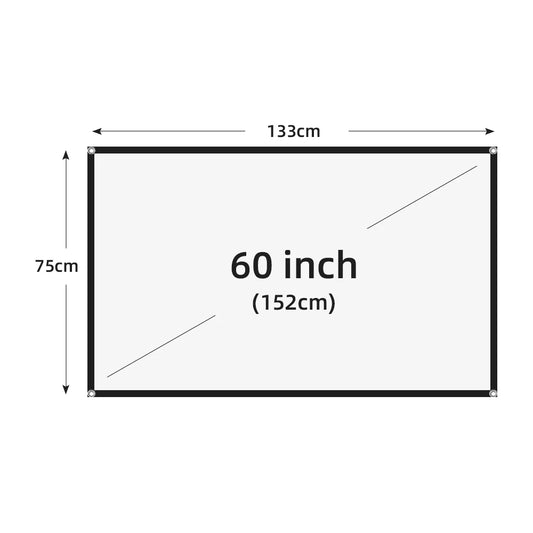 Zenvi™ Portable Foldable Projector Screen